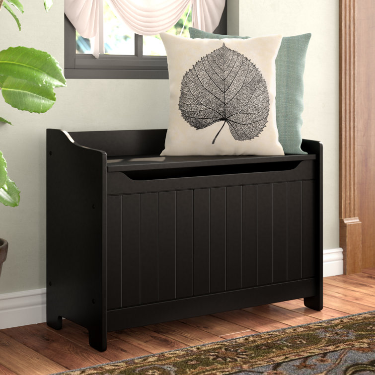 Winston Porter Cora Solid Wood Storage Bench Reviews Wayfair